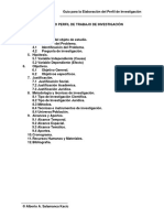 Guia para Elaborar El Perfil de Investigación (A.salamanca Kacic)