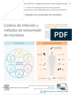 Cadena de Infección y Métodos de Transmisión de Microbios