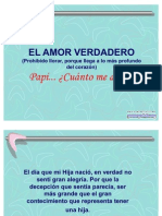 el amor de un padre...