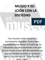 Museo y su relación con la sociedad