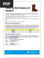 PF - Ie - What Is The History of Shoes