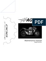 Agusta Brutale 800 Maintenance Manual