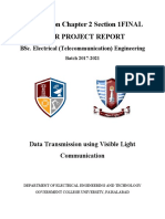 112equation Chapter 2 Section 1final Year Project Report: Bsc. Electrical (Telecommunication) Engineering