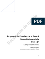 Fase 6 - Educacion Secundaria 1 2 y 3 - Lenguajes