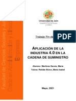 Aplicación de La Industria 4.0 en La Cadena de Suministro - María Martínez García