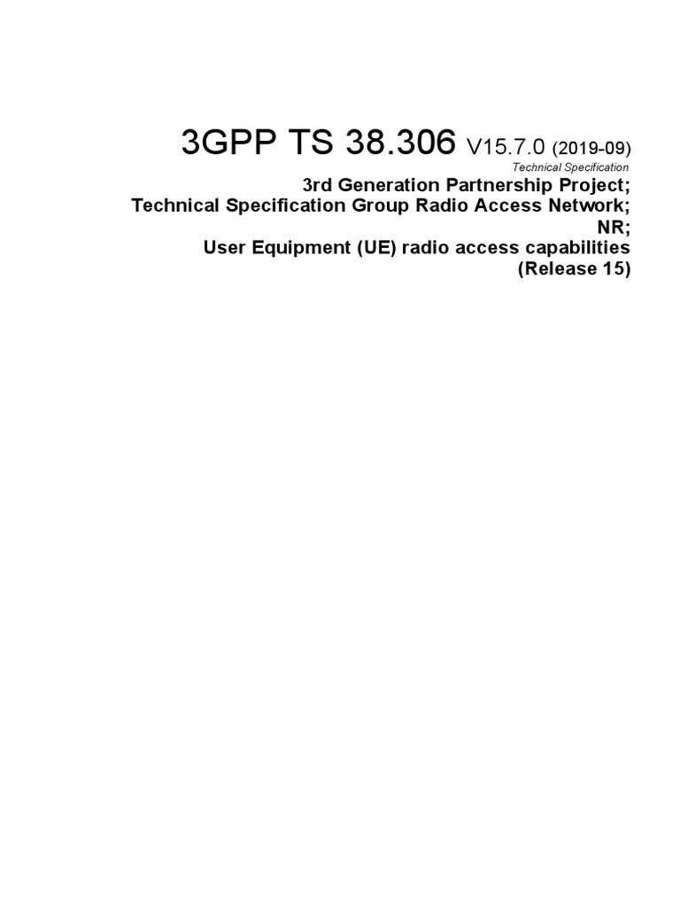 3gpp ts 38 306 pdf telecommunications engineering telecommunications