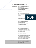 Plan de Tratamiento de Lenguaje