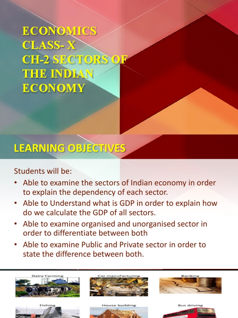 Sectors of the Indian Economy Explained | PDF | Employment | Gross ...