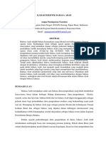 Karakteristik Bahasa Arab Angga Pandapot