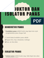 Konduktor Dan Isolator Panas