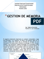 Clase de Gestion de Memoria