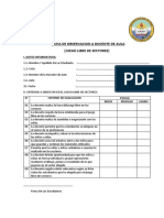 Ficha de Observacion A Docente de Aula-Juego Libre de Los Se4ctores