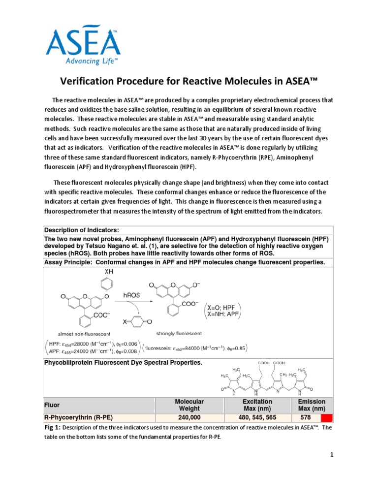 Reactive Molecule Verification - Update Jun 2010 | PDF | Technology ...