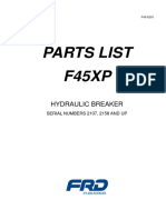 F45 Parts List