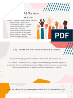 Ley General Delservicio Profesional Docente