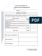 Evaluación Bloque Iii