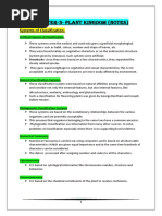 Chapter-3-Plant Kingdom (Notes) : Systems of Classification