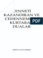 Cenneti Kazandıran Ve Cehennemden Kurtaran Dualar Abdullah NakışçıSiyah