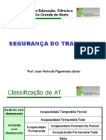 Segurança do Trabalho: Classificação e Estatísticas de Acidentes do Trabalho