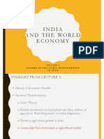 India and The World Economy: Dilemma of Structural Transformation in India