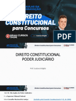 DIREITO CONSTITUCIONAL E PODER JUDICIÁRIO