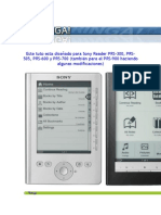 Tutorial Sony Reader