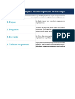 Modelo de pesquisa de clima organizacional em 3 passos