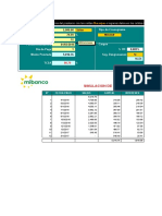 Simulación de préstamo con TNA de 79.59