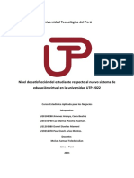 Final - Estadistica - Universidad Tecnológica Del Perú