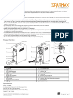 TC-610H User's Manual: Important Safety Information