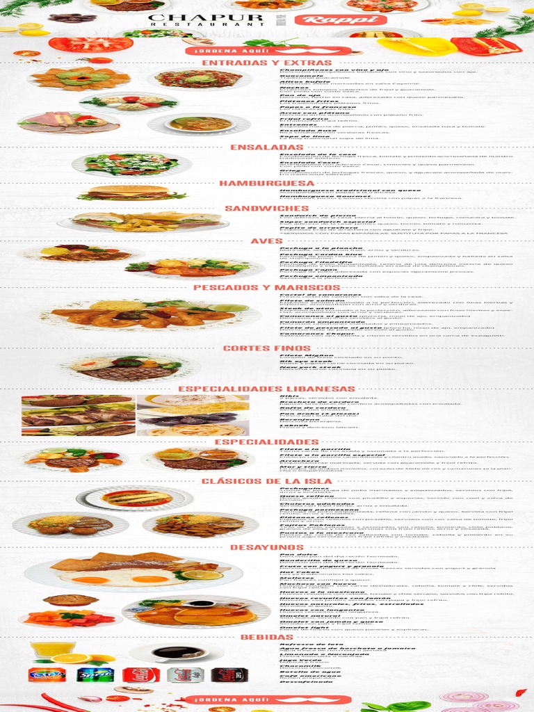 Rappi Menu | PDF