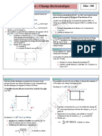 Exercices Champ Electro
