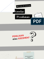 Standar Penilaian 2022