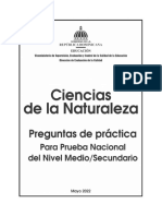 CLINICA CIENCIAS DE LA NATURALEZA PRUEBAS NACIONALES 2022