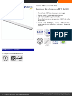 Ficha Tecnica Luminaria