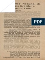 1945-Convençao Nacional Do Negro Brasileiro - Abdias