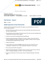 Fuel System - Inspect: Pruebas y Ajustes