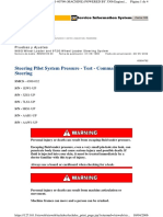 Steering Pilot System Pressure - Test - Command Control Steering