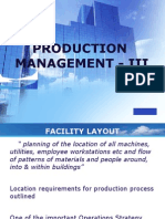 Production Management - III
