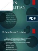 Desain Penelitian