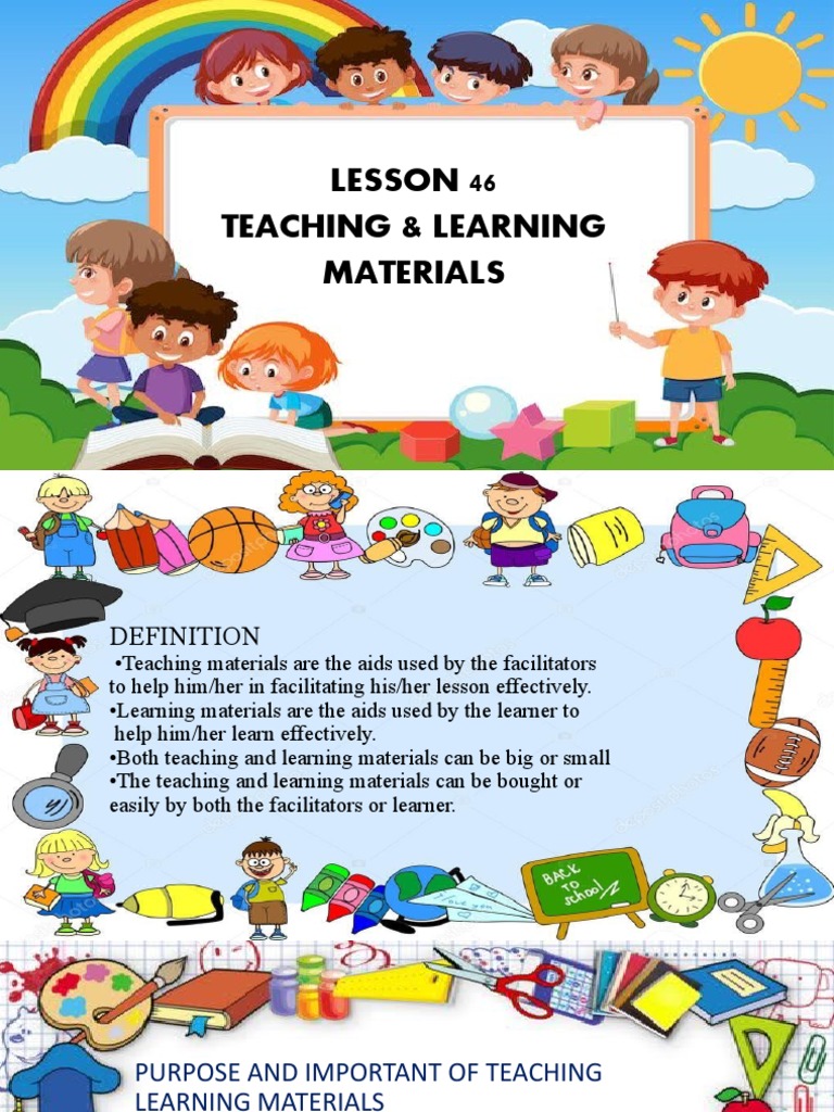 Lesson 46 Teaching & Learning Materials | PDF