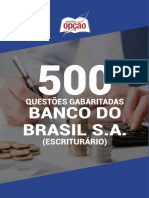 500 questões gabaritadas Banco do Brasil