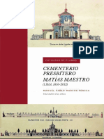 Catálogo de Planos Del Cementerio Presbítero Matías Maestro (Lima, 1816-2012)