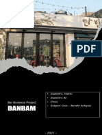 Cba Assignment Description of Bar Business Project Danbam