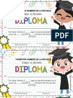 Diplomas y Reconocimiento Editables Metomiti