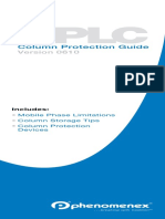 Gemini Column Care | PDF | High Performance Liquid Chromatography ...