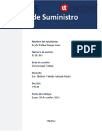 Tarea 1 Cadena de Suministros