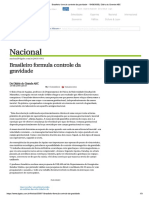 Brasileiro Formula Controle Da Gravidade