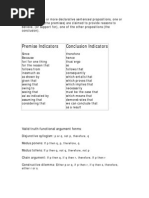 Argument Info