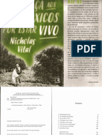 Agradeça Aos Agrotóxicos Por Estar Vivo Nicholas Vital Livro 121p.